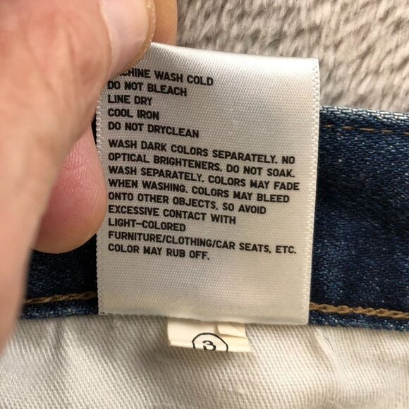 Uniqlo Women's Jeans Size 3 Salvage Kaihara Denim Slim Straight Low Rise - Picture 10 of 16